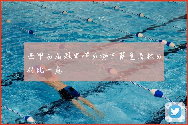 西甲历届冠军得分榜巴萨皇马积分对比一览